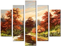 Leinwandbild 5 Teile