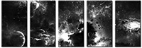 Leinwandbild 5 Teile