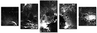 Leinwandbild 5 Teile