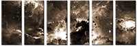 Leinwandbild 6 Teile