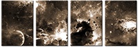 Leinwandbild 4 Teile