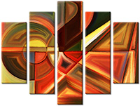 Leinwandbild 5 Teile