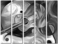 Leinwandbild 5 Teile