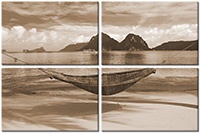 Leinwandbild 4 Teile