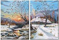Leinwandbild 2 Teile