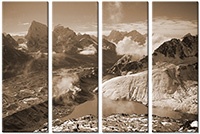 Leinwandbild 4 Teile