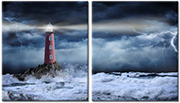 Leinwandbild 2 Teile