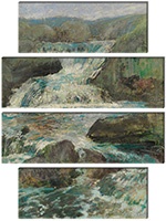 Leinwandbild 4 Teile