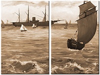Leinwandbild 2 Teile