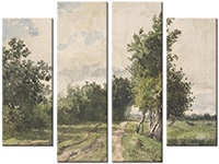 Leinwandbild 4 Teile