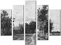 Leinwandbild 5 Teile