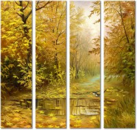 Leinwandbild 4 Teile