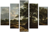 Leinwandbild 5 Teile