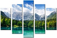 Leinwandbild 5 Teile