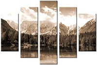 Leinwandbild 5 Teile