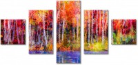 Leinwandbild 5 Teile