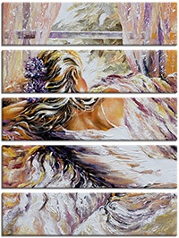 Leinwandbild 5 Teile