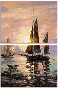Leinwandbild 2 Teile