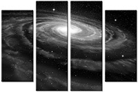 Leinwandbild 4 Teile