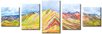 Leinwandbild 5 Teile