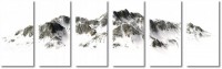 Leinwandbild 6 Teile