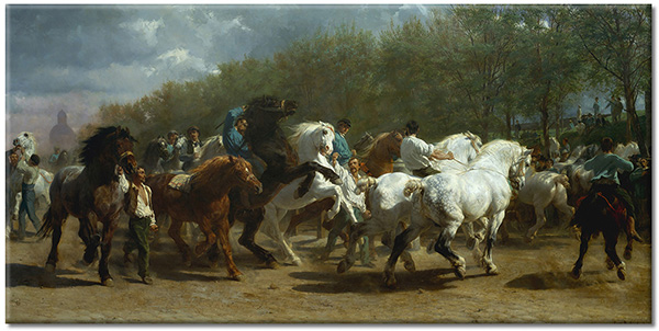 canvas-leinwandbild, beige, braun, grun, malereien, malereien-personen-gestalten, weiss