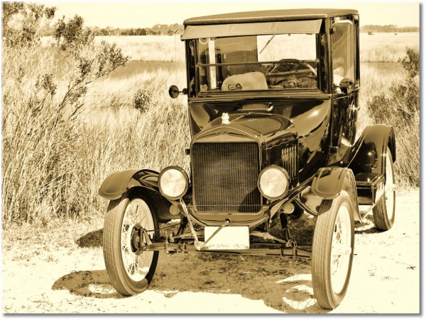 canvas-leinwandbild, autos-zuge-schiffe-flugzeuge, beige, braun, schwarz, sepia, sonstiges, vintage, weiss