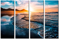 Leinwandbild 4 Teile