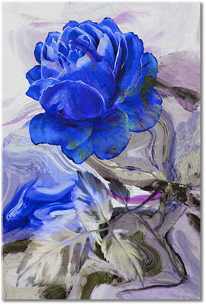 canvas-leinwandbild, abstrakt-fantasie, beige, blumen, braun, grau, grun, kunst, malereien, rosen, rot, schwarz, stillleben, stillleben-andere-gemalde, weiss