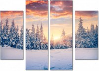 Leinwandbild 4 Teile