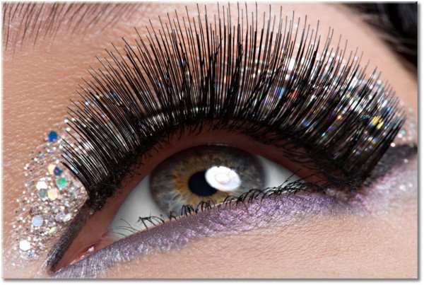 canvas-leinwandbild, augen, beige, schonheit, schwarz, sonstiges, verschiedene, violett