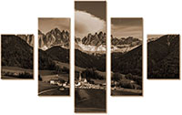 Leinwandbild 5 Teile