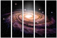 Leinwandbild 5 Teile