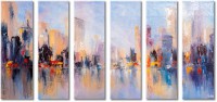 Leinwandbild 6 Teile