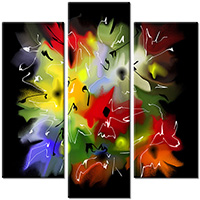 Leinwandbild 3 Teile