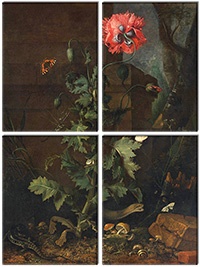 Leinwandbild 4 Teile