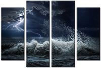 Leinwandbild 4 Teile