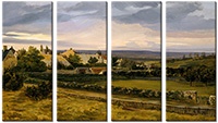 Leinwandbild 4 Teile