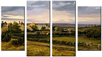 Leinwandbild 4 Teile