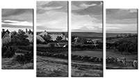 Leinwandbild 4 Teile