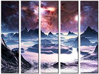 Leinwandbild 5 Teile