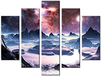 Leinwandbild 5 Teile