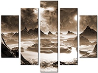 Leinwandbild 5 Teile