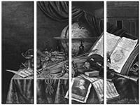 Leinwandbild 4 Teile
