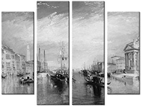 Leinwandbild 4 Teile