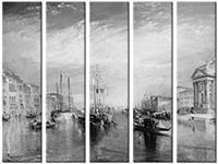Leinwandbild 5 Teile