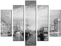 Leinwandbild 5 Teile