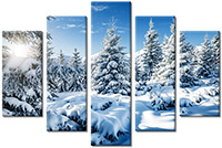 Leinwandbild 5 Teile
