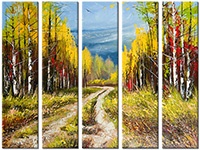Leinwandbild 5 Teile