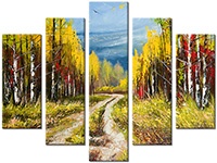 Leinwandbild 5 Teile